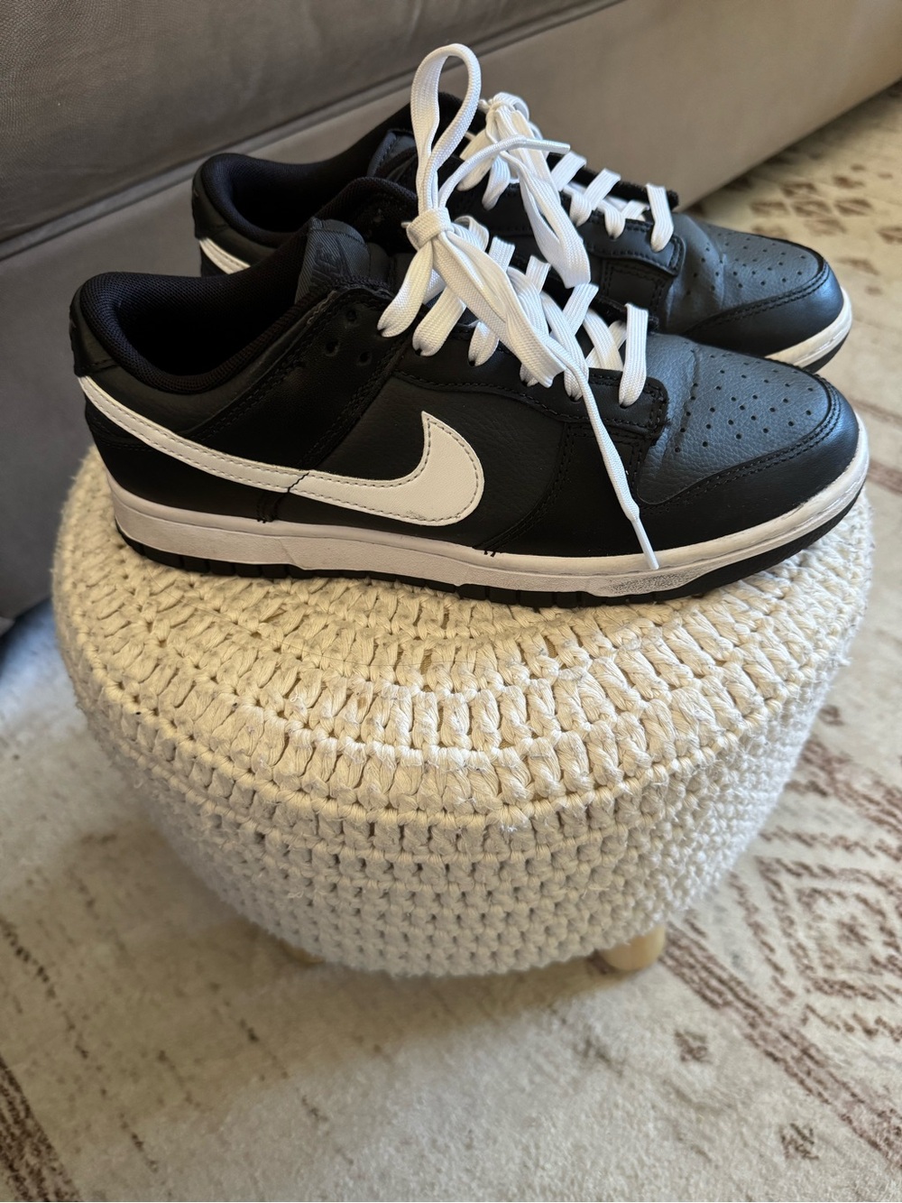 Nike Dunk Low Black Panda men’s size 7.5
